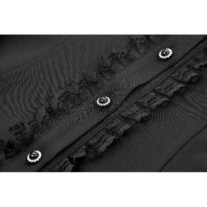 Dark in Love Lolita Dress Bow-Trim Lace UK 8-18 - QHA UK