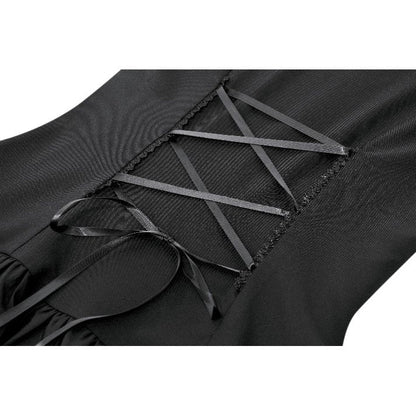 Dark in Love Lolita Dress Bow-Trim Lace UK 8-18 - QHA UK