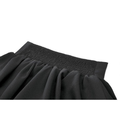 Dark in Love Lolita Mini Skirt Inspired Ruffled Black UK 8-22 - QHA UK