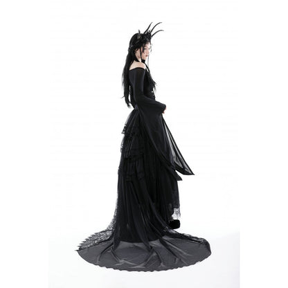 Dark in Love Top Mara Long Sleeve UK 6-18 - Back View - QHA UK