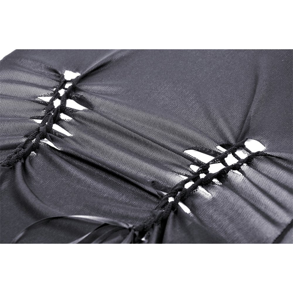 Dark in Love Top Mara Long Sleeve UK 6-18 - Close-up - QHA UK