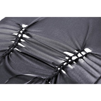 Dark in Love Top Mara Long Sleeve UK 6-18 - Close-up - QHA UK