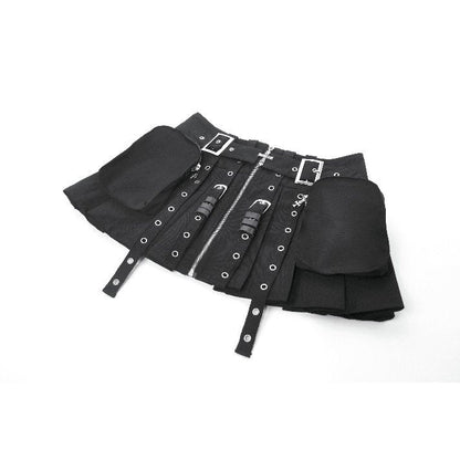 Dark in Love Punk Skirt Metal UK 8-20 - QHA UK
