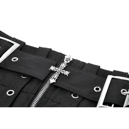 Dark in Love Punk Skirt Metal UK 8-20 - QHA UK