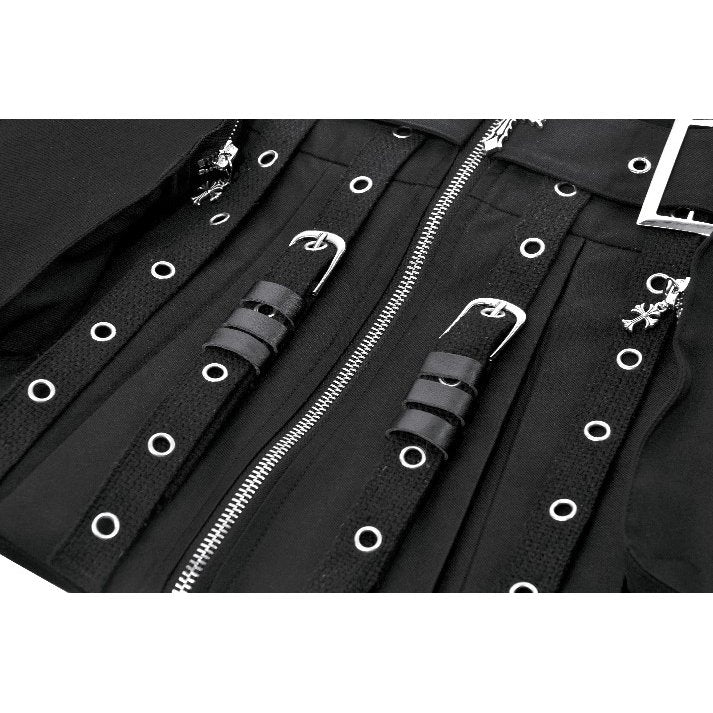Dark in Love Punk Skirt Metal UK 8-20 - QHA UK