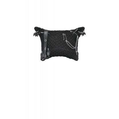 Dark in Love Punk Beanie Mina Metal Knit Hat - QHA UK