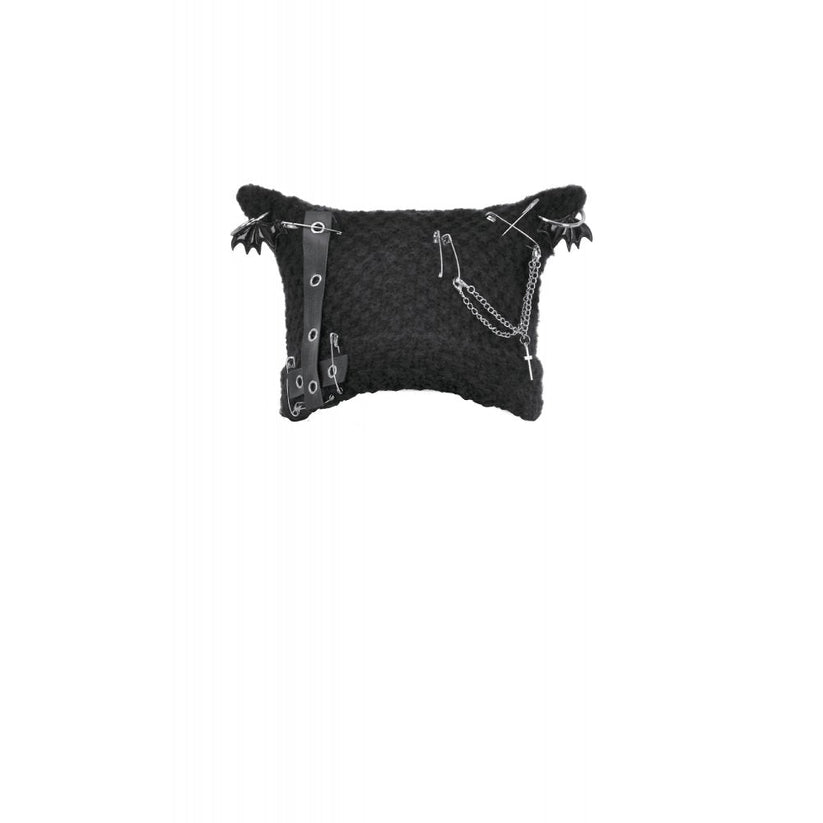 Dark in Love Punk Beanie Mina Metal Knit Hat - QHA UK