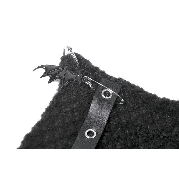 Dark in Love Punk Beanie Mina Metal Knit Hat - QHA UK