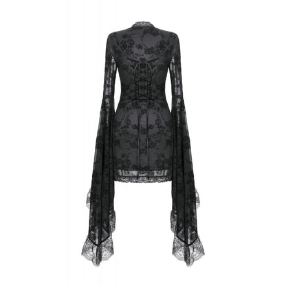 Dark in Love Dress Minerva Bell Sleeve Lace UK 8-22 - Sleeve Detail - QHA UK