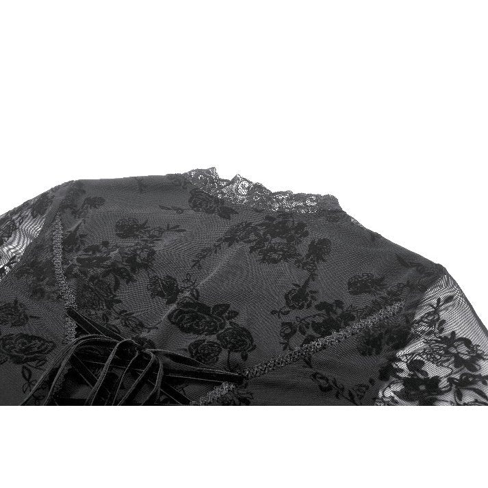 Dark in Love Dress Minerva Bell Sleeve Lace UK 8-22 - Sleeve Detail - QHA UK