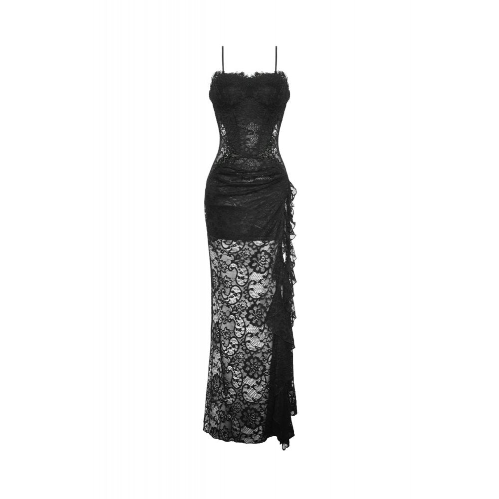 Dark in Love Dress Naiara UK 8-18 - Front View - QHA UK