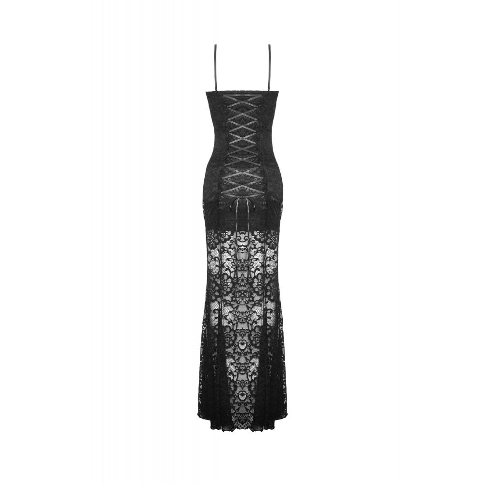 Dark in Love Dress Naiara UK 8-18 - Back View - QHA UK