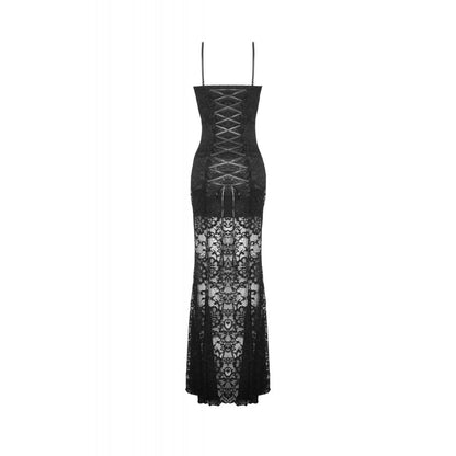 Dark in Love Dress Naiara UK 8-18 - Back View - QHA UK