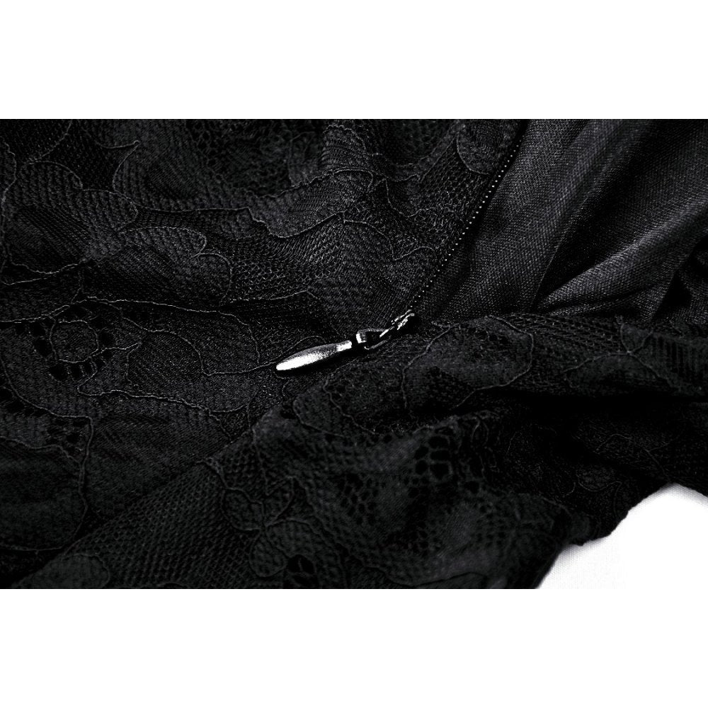 Dark in Love Dress Naiara UK 8-18 - Zip Detail - QHA UK