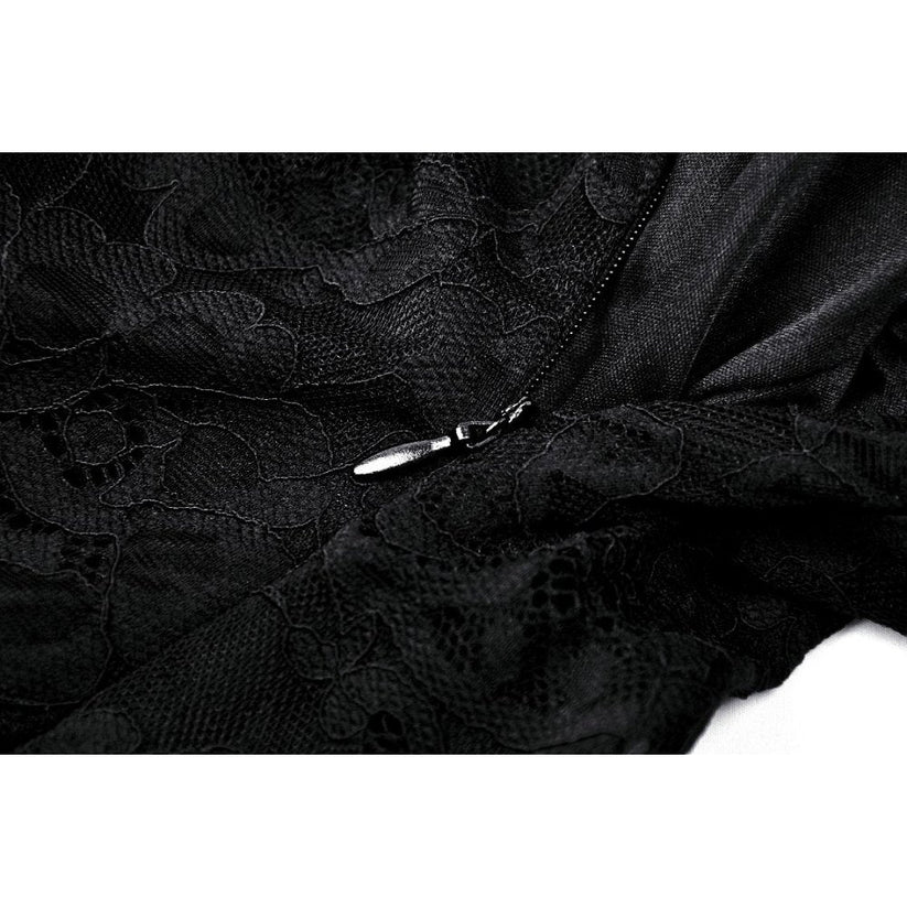 Dark in Love Dress Naiara UK 8-18 - Zip Detail - QHA UK