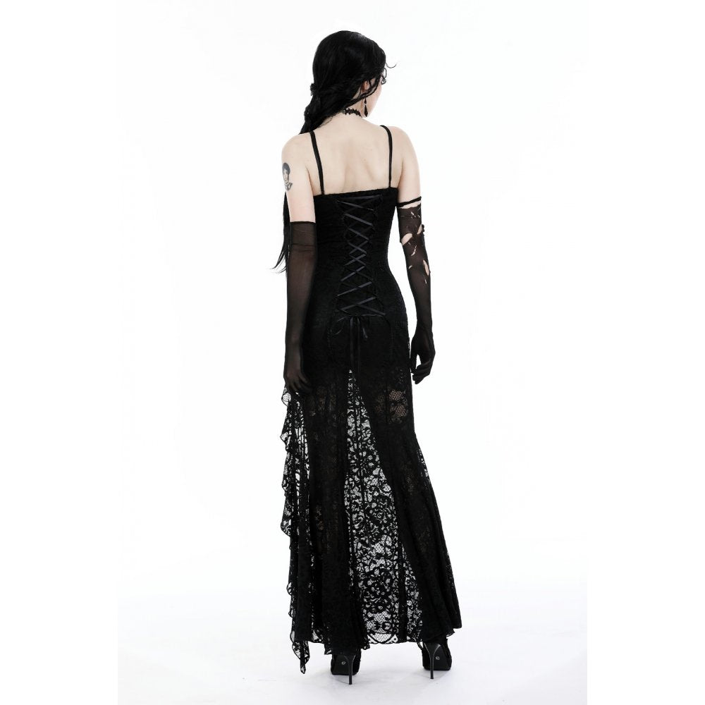 Dark in Love Dress Naiara UK 8-18 - Back View - QHA UK