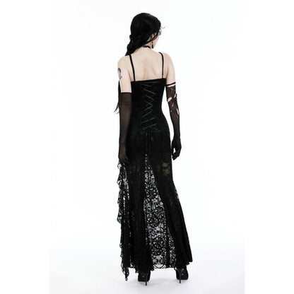 Dark in Love Dress Naiara UK 8-18 - Back View - QHA UK