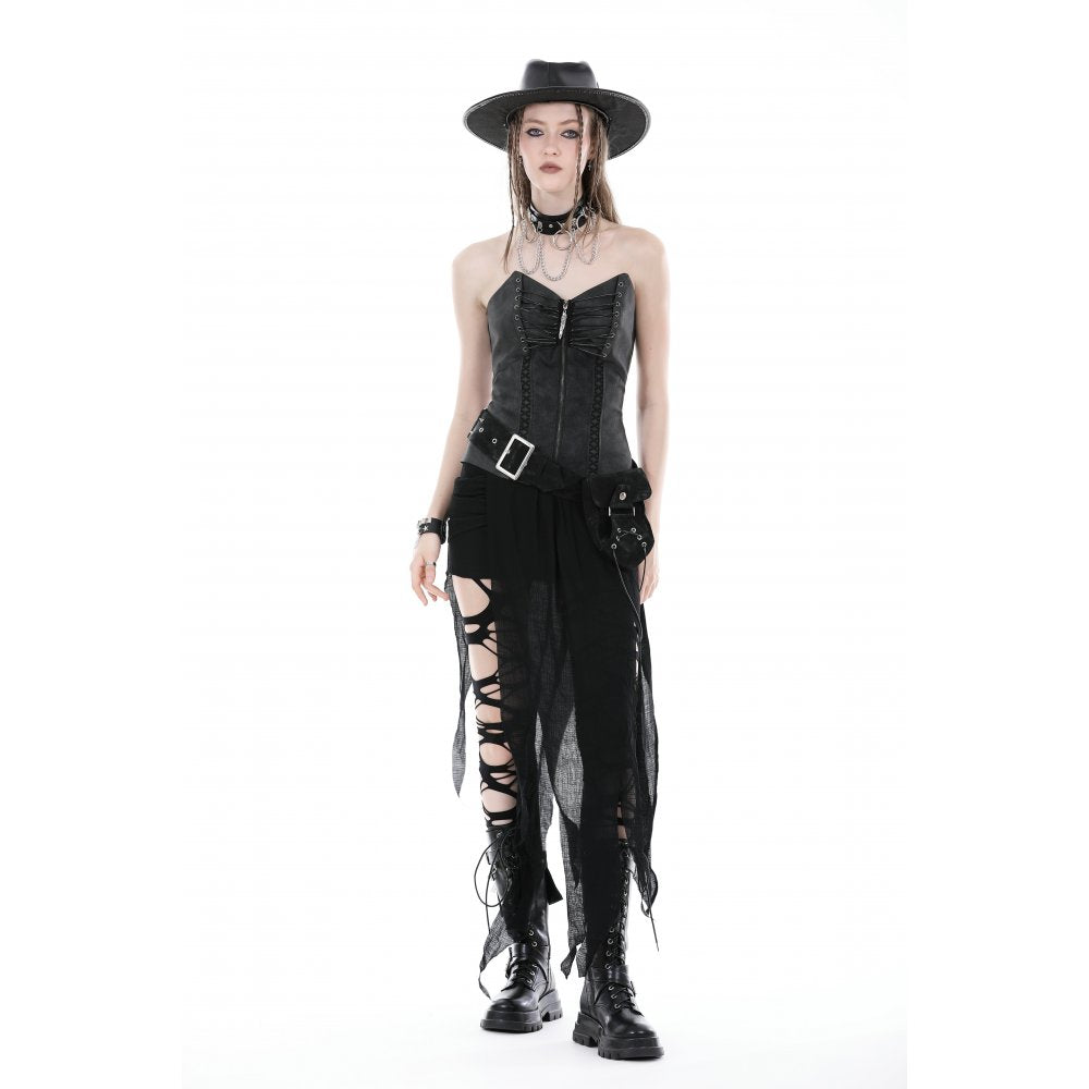 Dark in Love Belt Orenda Pocket UK 8-12 - Pocket Detail - QHA UK