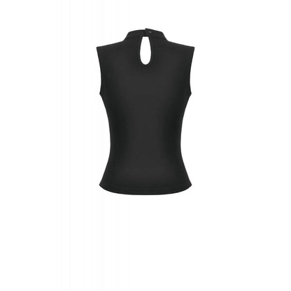 Dark in Love Women's Punk Vest Top Coffin Mesh Panel UK 8-18 - QHA UK