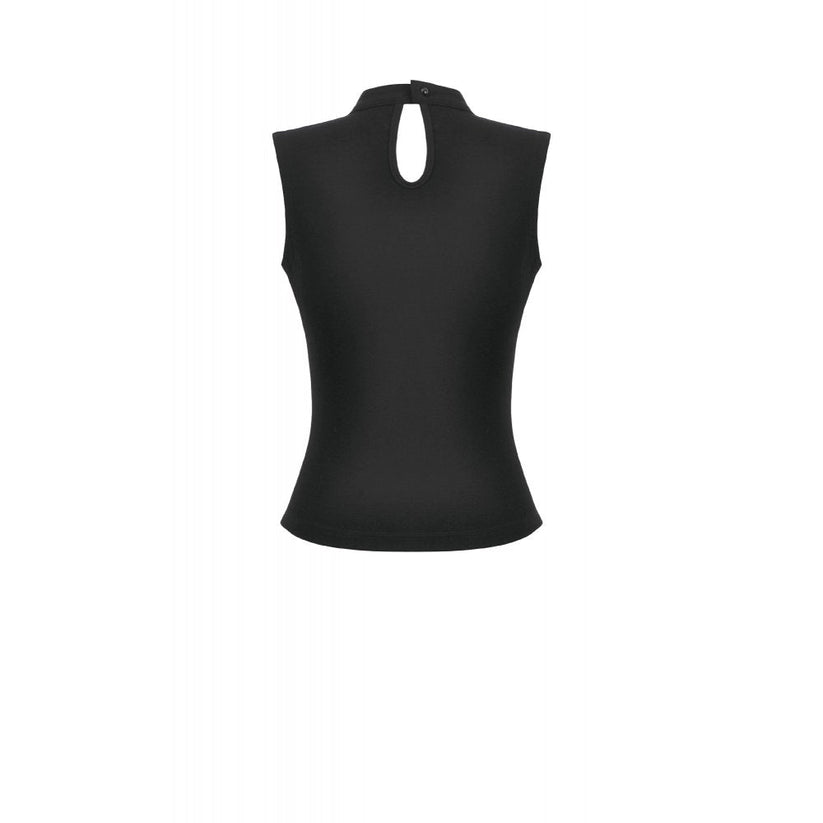 Dark in Love Women's Punk Vest Top Coffin Mesh Panel UK 8-18 - QHA UK