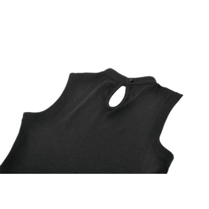 Dark in Love Women's Punk Vest Top Coffin Mesh Panel UK 8-18 - QHA UK