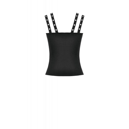 Dark in Love Women's Punk Shirt Lace-Up Corset Top UK 8-18 - QHA UK