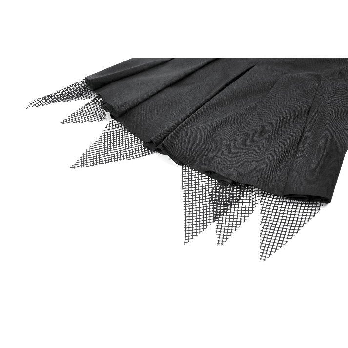 Dark in Love Women's Punk Skort Mesh Layered Shorts UK 8-22 - QHA UK