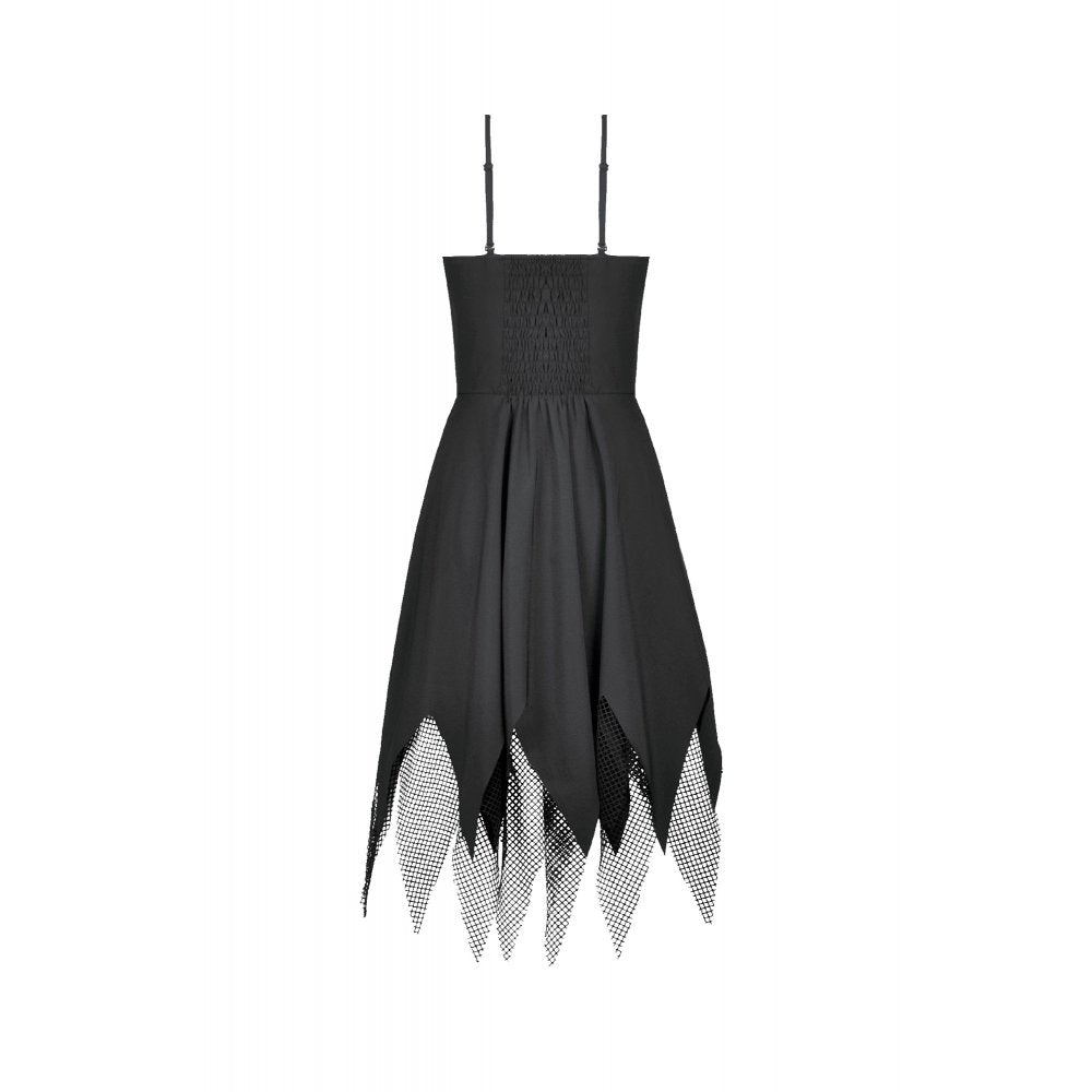 Dark in Love Punk Dress Sleeveless with Chains UK 8-22 - QHA UK