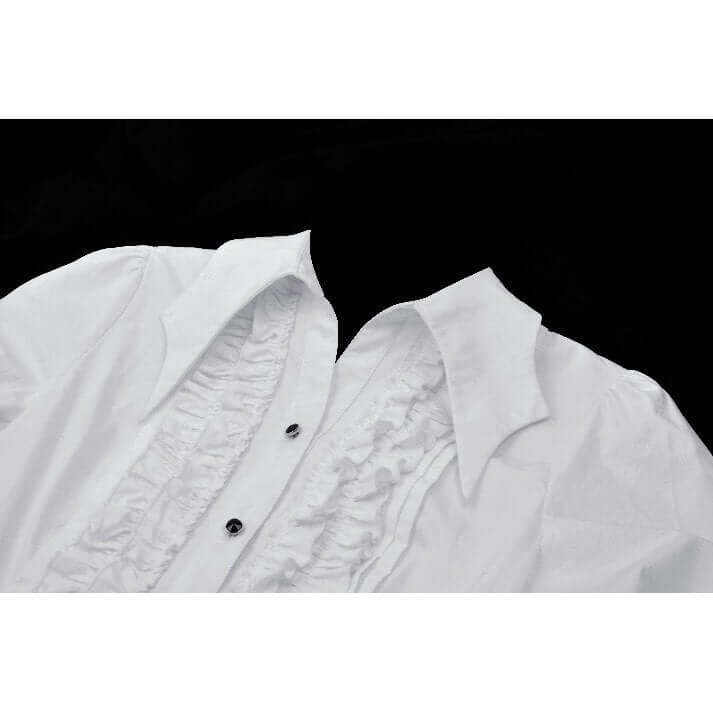 Dark in Love Gothic Shirt Queeny White Demon UK 8-18 - QHA UK