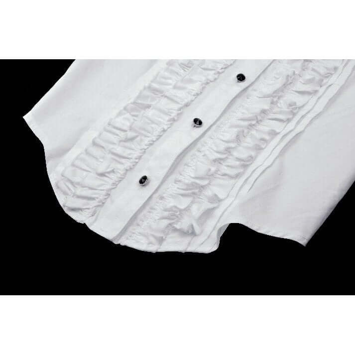 Dark in Love Gothic Shirt Queeny White Demon UK 8-18 - QHA UK