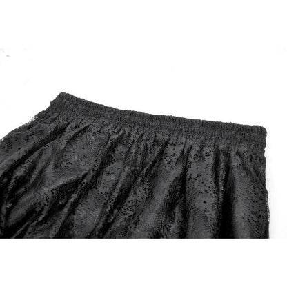 Dark in Love Women's Skirt Sabina High-Low Lace - QHA UK