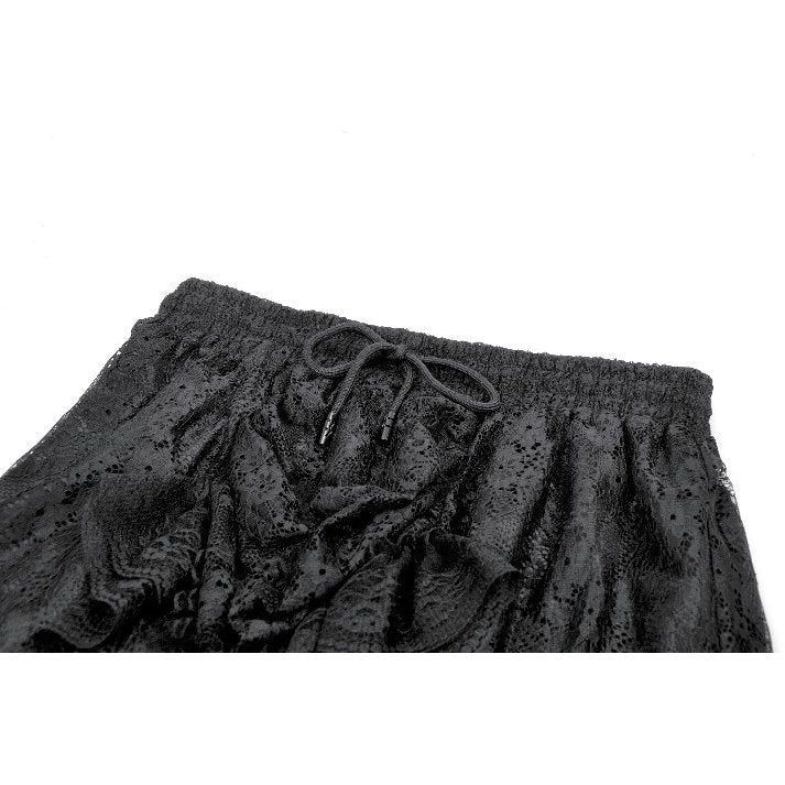 Dark in Love Women's Skirt Sabina High-Low Lace - QHA UK