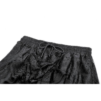 Dark in Love Women's Skirt Sabina High-Low Lace - QHA UK