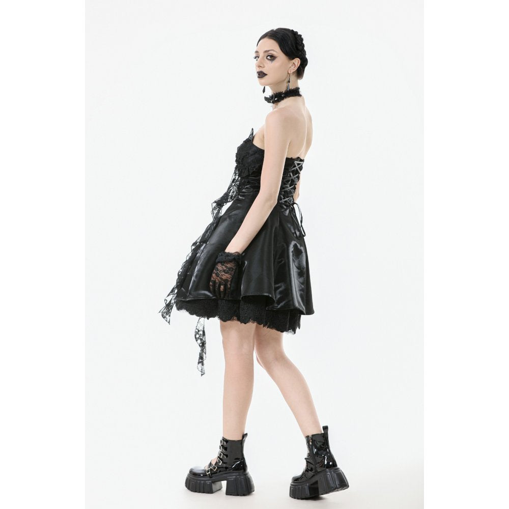 Dark in Love Mini Dress Sabine Layered UK 8-18 - QHA UK
