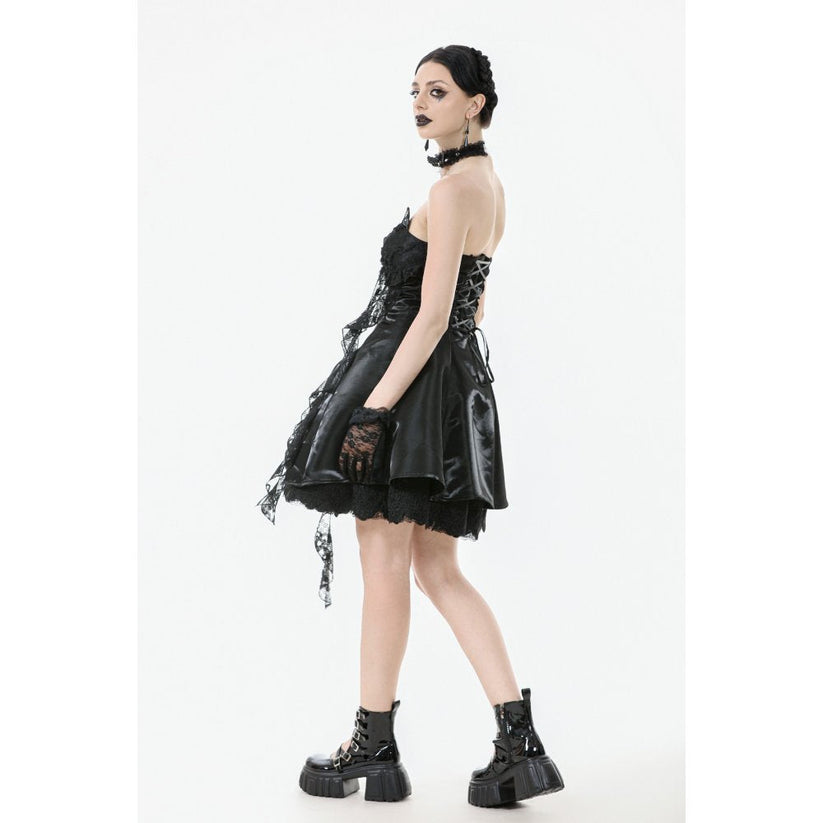 Dark in Love Mini Dress Sabine Layered UK 8-18 - QHA UK