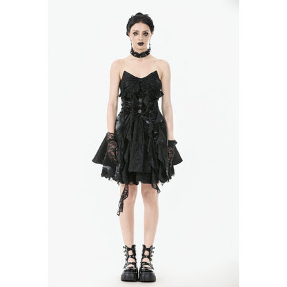 Dark in Love Mini Dress Sabine Layered UK 8-18 - QHA UK