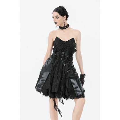 Dark in Love Mini Dress Sabine Layered UK 8-18 - QHA UK