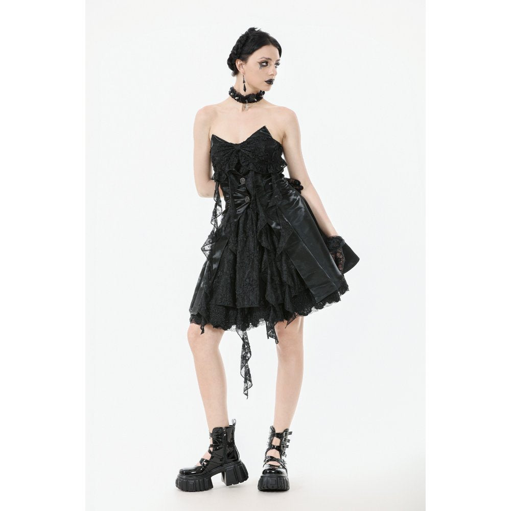 Dark in Love Mini Dress Sabine Layered UK 8-18 - QHA UK