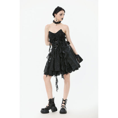 Dark in Love Mini Dress Sabine Layered UK 8-18 - QHA UK