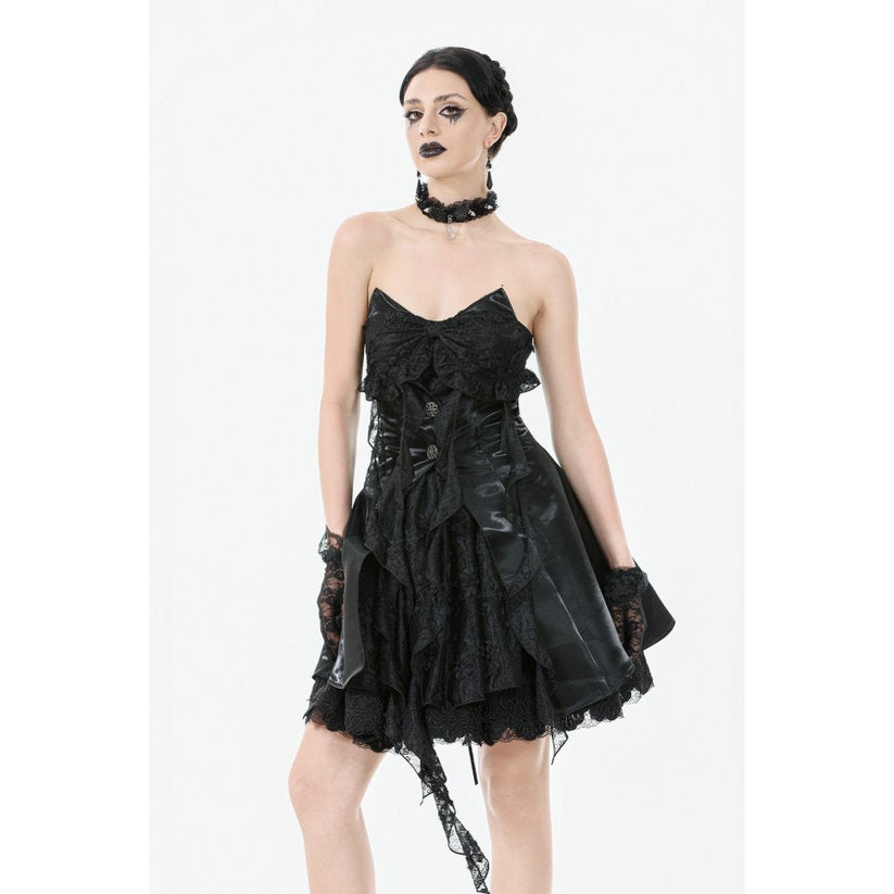 Dark in Love Mini Dress Sabine Layered UK 8-18 - QHA UK