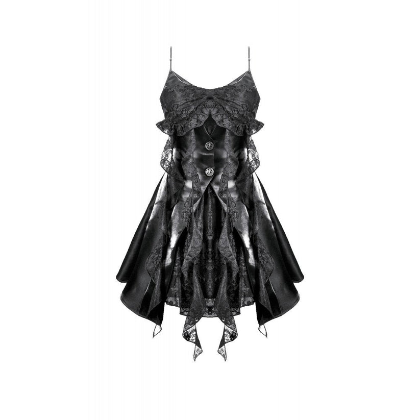 Dark in Love Mini Dress Sabine Layered UK 8-18 - QHA UK