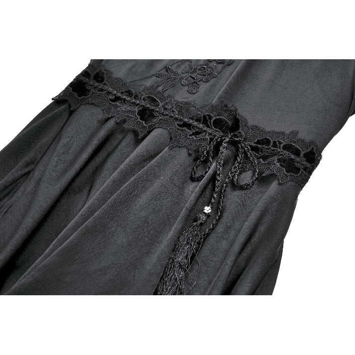 Dark in Love Gothic Dress Selene Kimono Tail UK 8-20 - QHA UK
