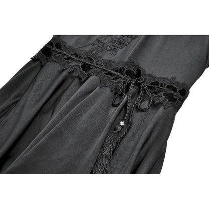 Dark in Love Gothic Dress Selene Kimono Tail UK 8-20 - QHA UK
