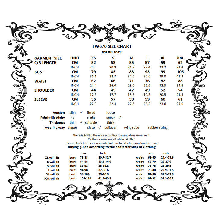 Dark in Love Women's Gothic Blouse Seraphina UK 8-18 - QHA UK