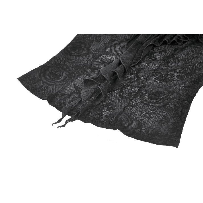 Dark in Love Women's Gothic Blouse Seraphina UK 8-18 - QHA UK