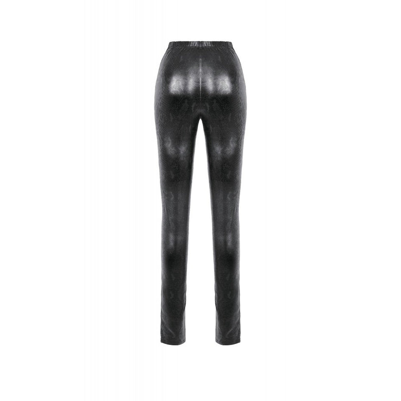 Dark in Love Women's Leggings Serpentine Mesh Panel UK 8-18 - QHA UK