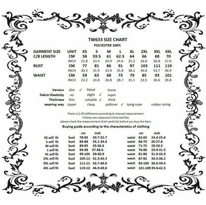 Dark in Love Women's Gothic Vest Top Shredded Butterfly Print Halter - Pattern Detail - QHA UK