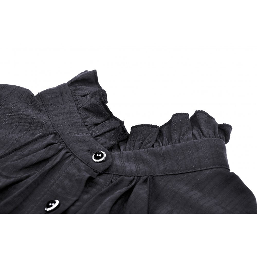Dark in Love Blouse Sinead Black UK 8-18 - QHA UK