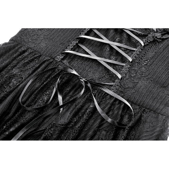 Dark in Love Gothic High-Low Dress Soraya Lace UK 8-18 - QHA UK