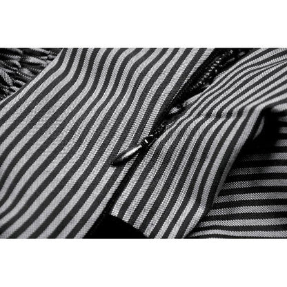 Dark in Love Gothic Mini Dress Striped UK 8-18 - QHA UK
